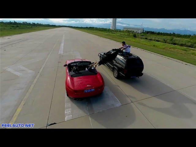 Speed season Aerial Jaguar F-Type 5.0 V8 by feelauto.net