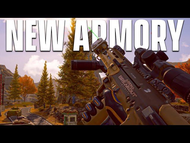 NEW ARMORY MAP GAMEPLAY | Arena Breakout Infinite