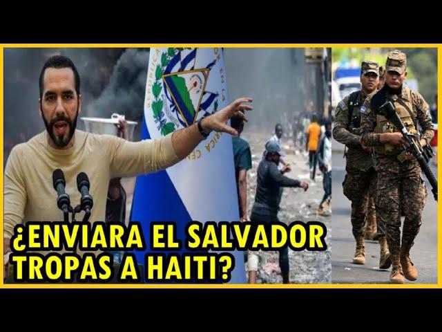 ¿¿Enviara El Salvador tropas a Haiti?? el apoyo a la misión conjunta de la OEA