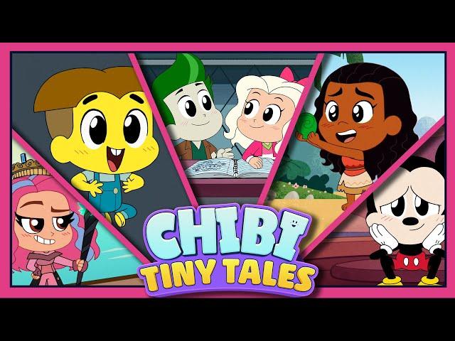 ALL 100 Chibi Tiny Tales!  | Compilation | Feat. Big City Greens & Descendants | @disneychannel