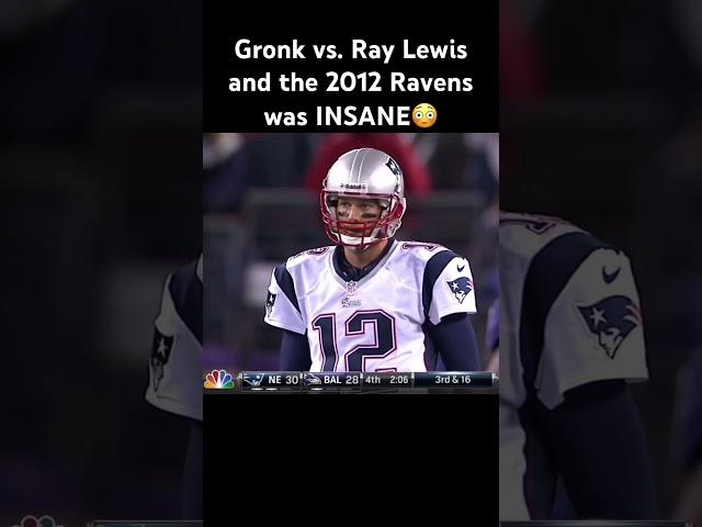 Never seen Ray get moved like that #robgronkowski #gronk #raylewis #patriots #nfl zingersports