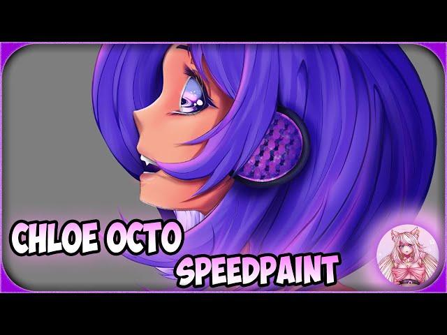 《SPEEDPAINT》Chloe Octo  (Little Elitty Timelapse #7)