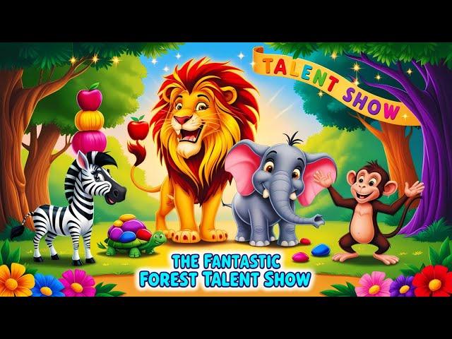  The Fantastic Forest Talent Show! | Fun Animal Friends Story | Kids Cartoon Adventure 