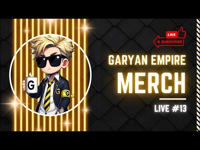  LIVE: Merch is FINALLY Here! 600,000 Subs Celebration - Get Involved! 