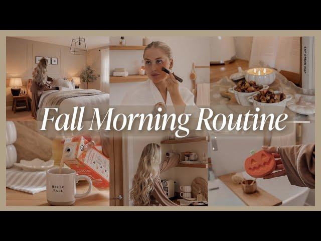 COZY FALL MORNING ROUTINE | a cosy, relaxing, crisp autumn morning 2023 ️️