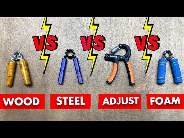 Which is the BEST Hand Gripper? (4 Different Types)