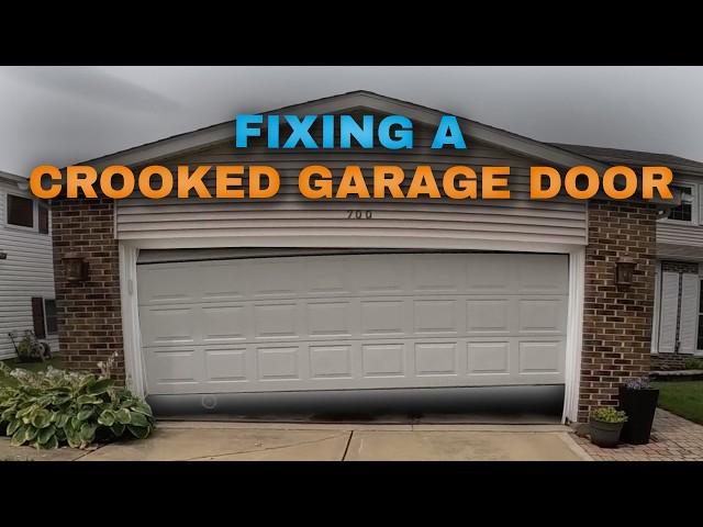 Broken Garage Door Cable Repair!