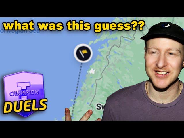 one of my greatest guesses | geoguessr duels