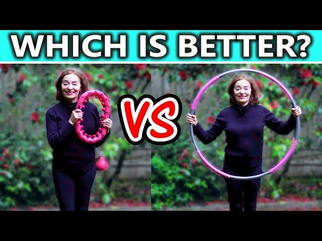 Smart Hula Hoop VS Weighted Hula Hoop Review (Which Is Best For Beginners & Weight Loss Workouts?)