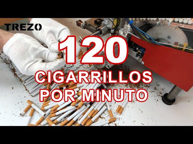 120 cigarrillos por minuto - Máquina para fabricar cigarrillos Trezo 1000 Turbo