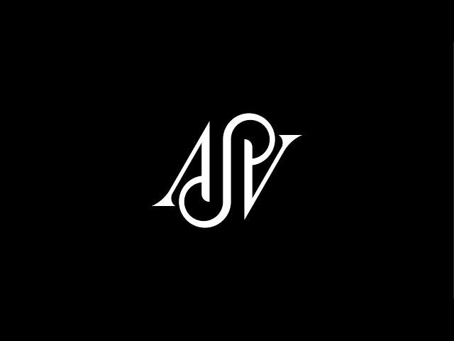 Logo Design | ASV Monogram - Adobe Illustrator Tutorials For Beginners