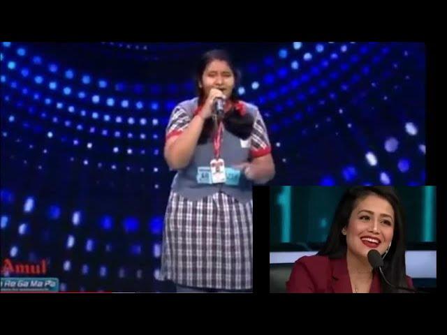 KV Student's Spectacular Singing Leaves Neha Kakkar Amazed!