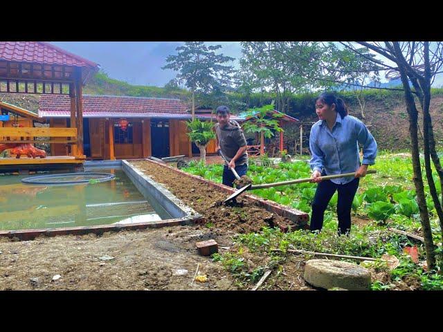 15 days of continuous work without fatigue: DAU & TU quickly built new pond banks to prevent erosion