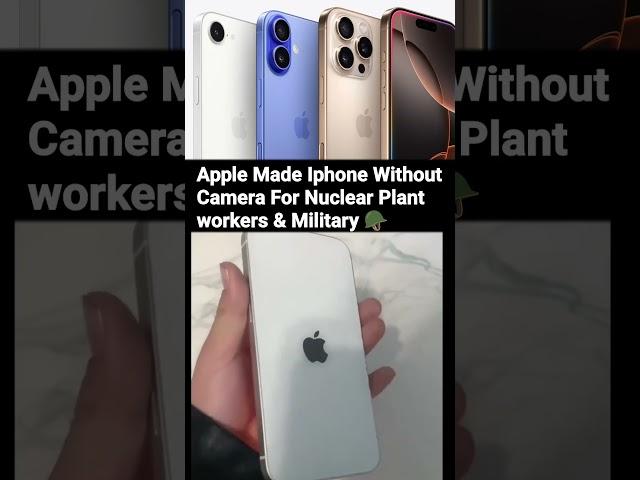 Iphone Without Camera  | #shorts #facts #knowledge