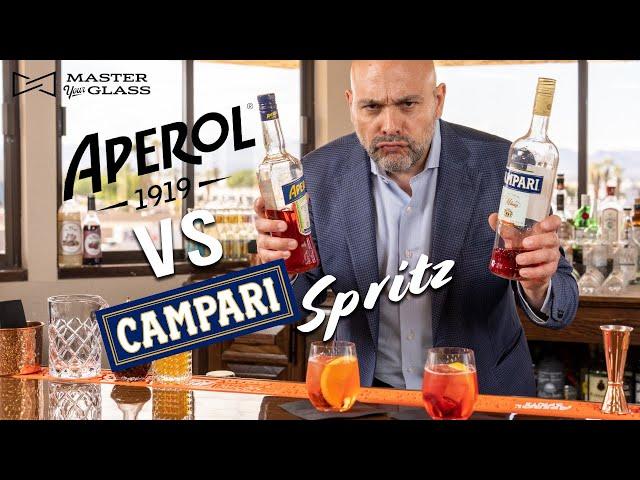 Is a Campari Spritz BETTER than an Aperol Spritz?! | Master Your Glass