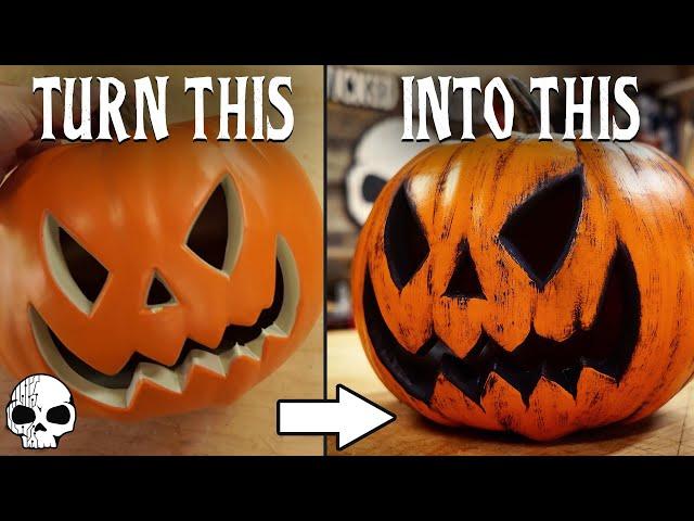 DIY Halloween Props - How to make an Easy Halloween Scarecrow