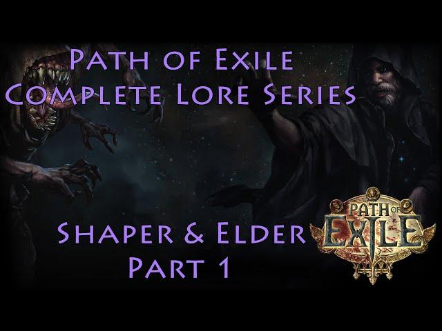 PoE Complete Lore Series: Shaper, Elder, and Zana - Part 1 - Venarius and Valdo