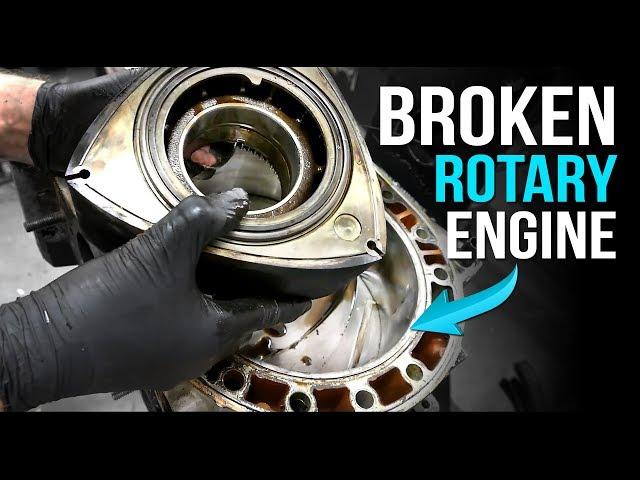 Broken Rotary engine tear down | fullBOOST