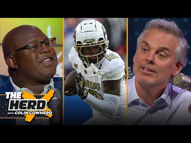 Eric Bieniemy says Travis Hunter has to 'pick a side' in the NFL, talks Mahomes & Chiefs | THE HERD