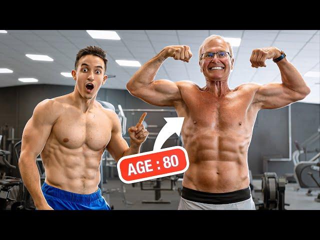 80 years old amazing bodybuilder !!