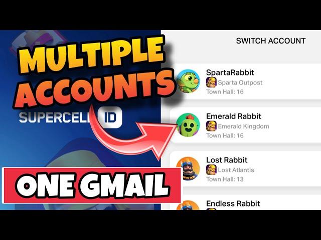 Ultimate Guide: Making multiple accounts with ONE GMAIL! - Clash of Clans