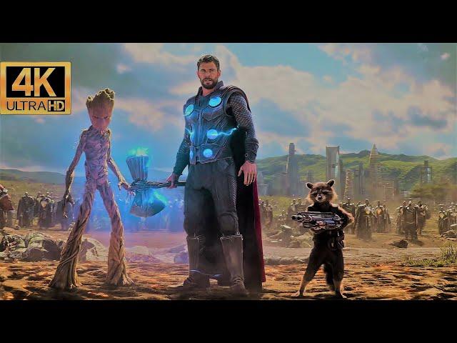 Thor Arrives In Wakanda Scene - Avengers Infinity War (2018) Movie CLIP 4K ULTRA HD