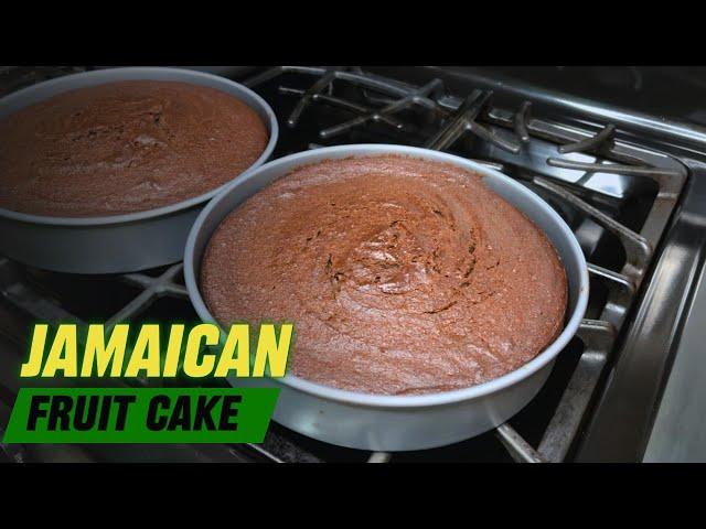 How To Make Jamaican Fruit Cake | Jamaican rum Cake