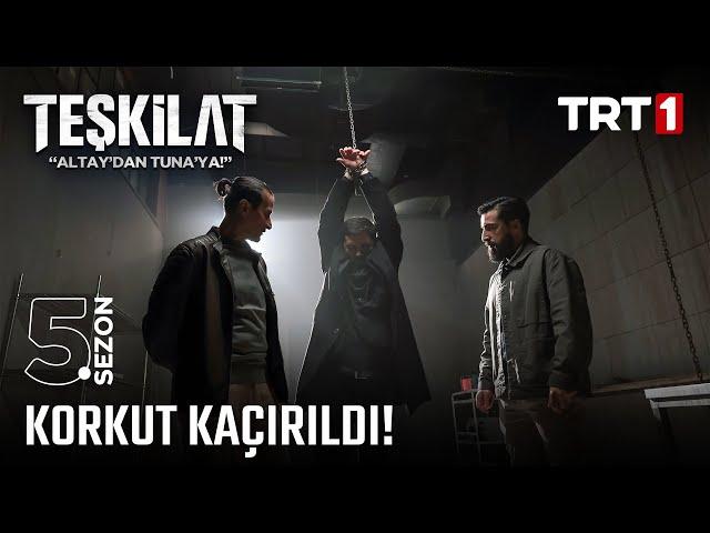 Korkut kaçırıldı! | #Teşkilat 120. Bölüm @trt1