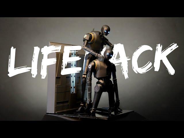 Star Wars Life Hack Diorama