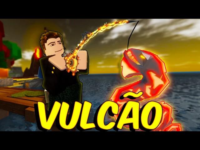 PEGUEI TODOS OS PEIXES LIMITADOS DA NOVA ATUALIZAÇÃO ! VULCÃO NO FISCH