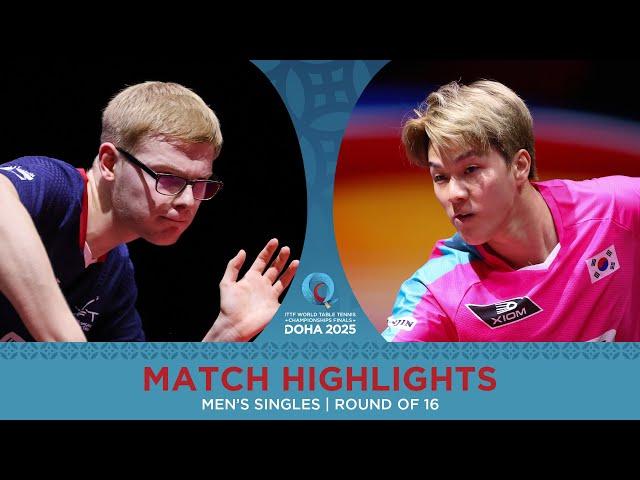 Felix Lebrun vs An Jaehyun | Match Highlights | #ITTFWorlds2025