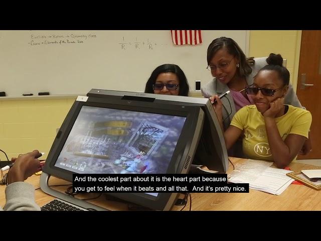 zSpace 3D computer lab at Carvers Bay High School