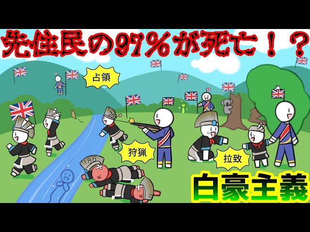 【白豪主義】かつてオーストラリアで行われていた白人の白人による白人のための政策【ゆっくり歴史解説】