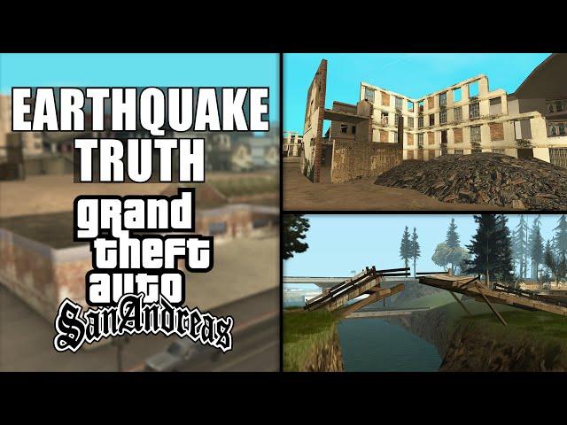 GTA San Andreas - The Truth About The Earthquake