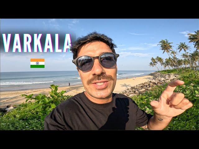 THIS SIDE OF INDIA IS INCREDIBLE!  VARKALA BEACH - Kerala by motorbike (episode 5) INDIA VLOG