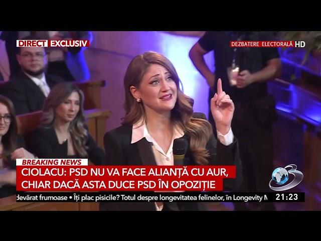 Ciolacu a semnat, la dezbaterea Antena 3 CNN, că nu va numi niciodata un premier de la AUR