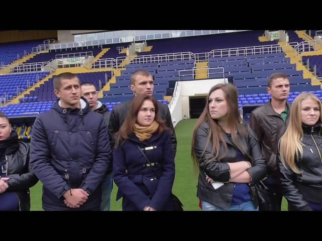 Практичні заняття зі студентами 3 курсу на ФК "Металіст"