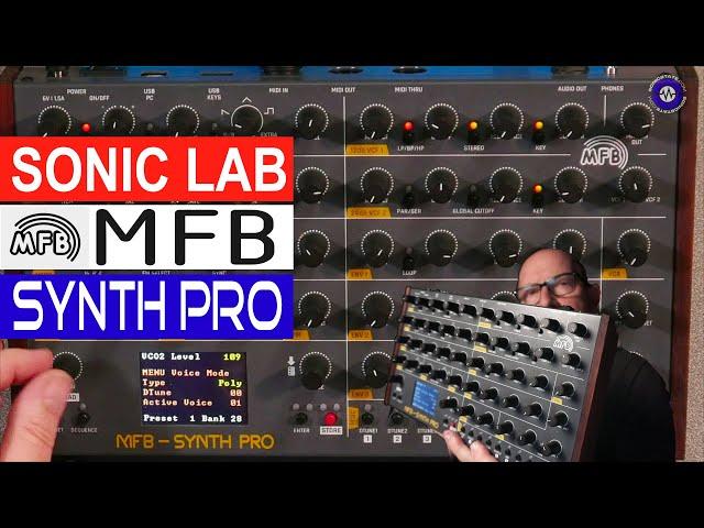 MFB Synth Pro Poly Synth - SonicLAB Review