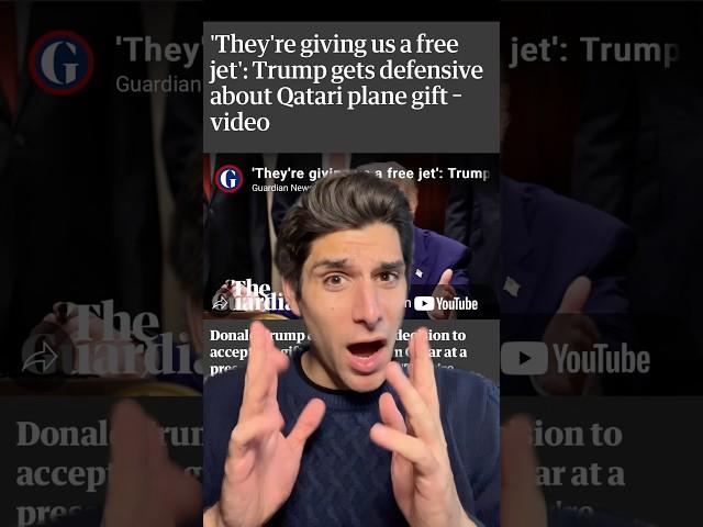 Trump Gift from Qatar Perfectly Exemplifies His Presidency