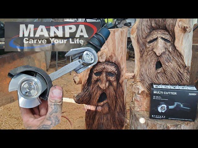 Carving with my new Manpa Power Carving tool's.