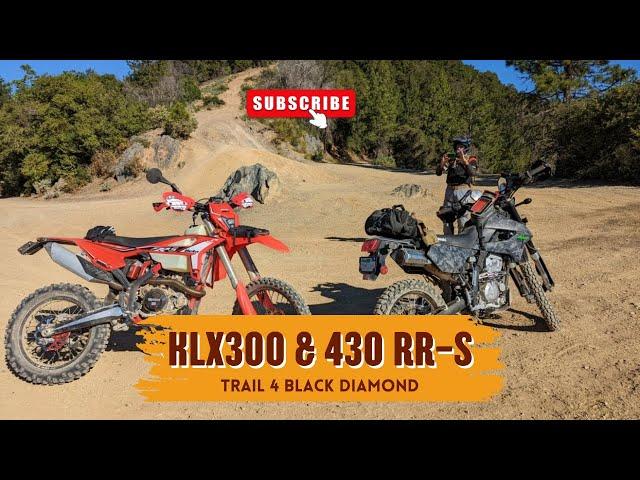 2022 Beta 430 RR-S & KLX300 Black Diamond Trail