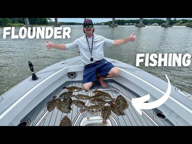 We Caught Multiple Limits Of FLOUNDER Then Released Them ALL!