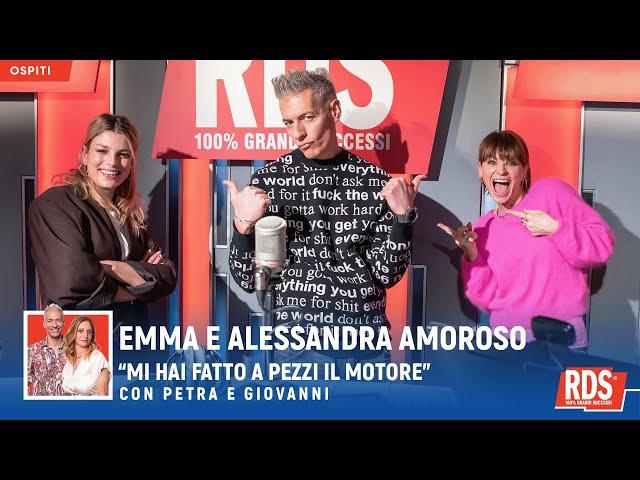 Emma e Alessandra Amoroso cantano “Mi hai fatto a pezzi il motore” con I peggio più peggio di RDS