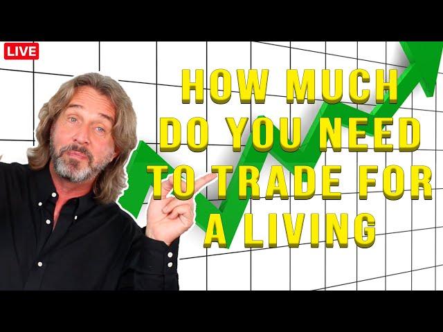 Trading For A Living - How much money do you need? (- Coffee With Markus - Episode 160