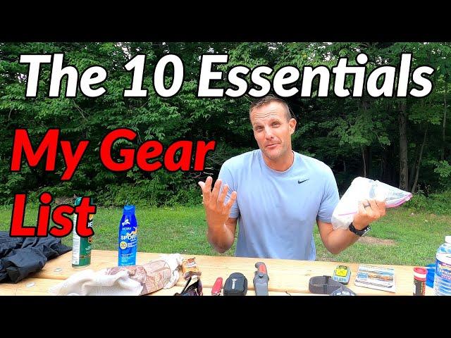 THE 10 ESSENTIALS OF HIKING // My Gear List