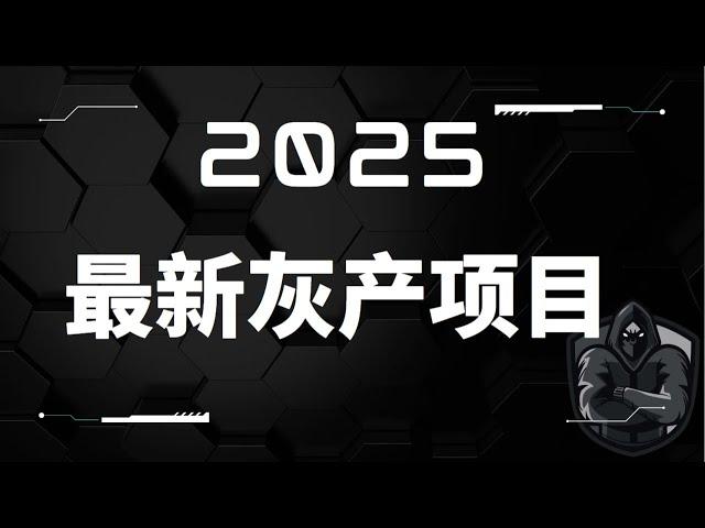 灰产 2025靠谱的灰产网赚项目 在这部网络赚钱教学影片里，会向大家展示如何快速网赚