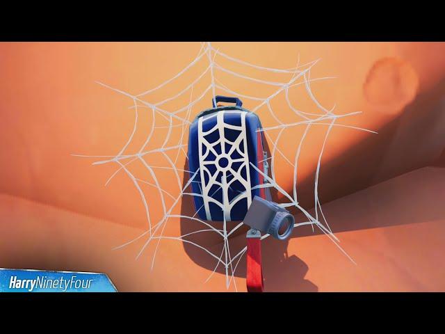 Spidermans Web Shooters Mythic Item Location (Spider-Mans Backpack Locations) - Fortnite