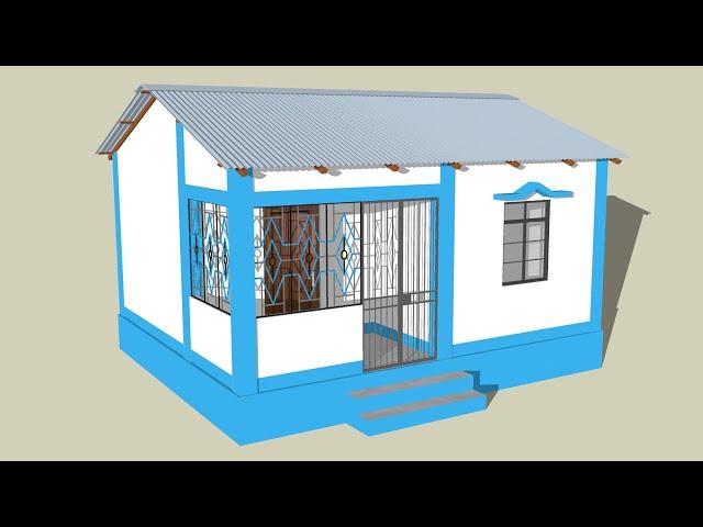 bangla awas yojana house design | tin shed home design | 1.5 lacks budget house plan