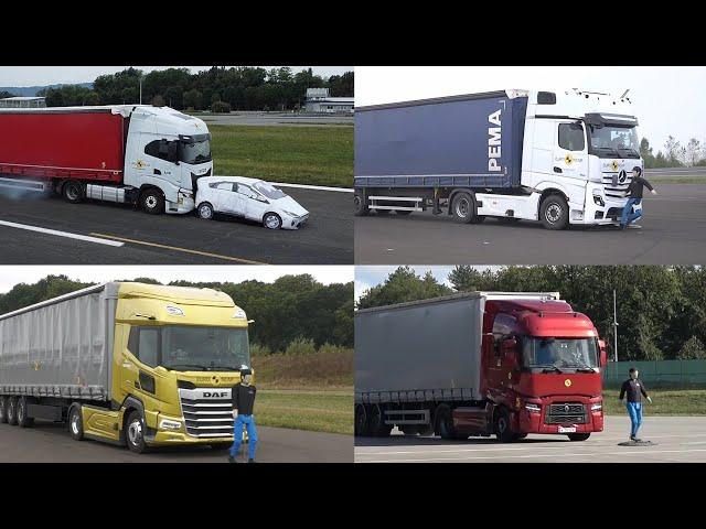 All 2025 European Trucks Tested! Driver Assist systems test!