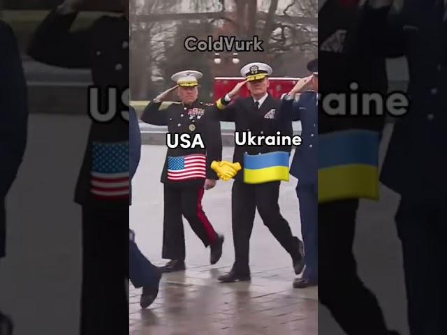 Countries That Support Ukraine VS Countries That Support Russia #shorts